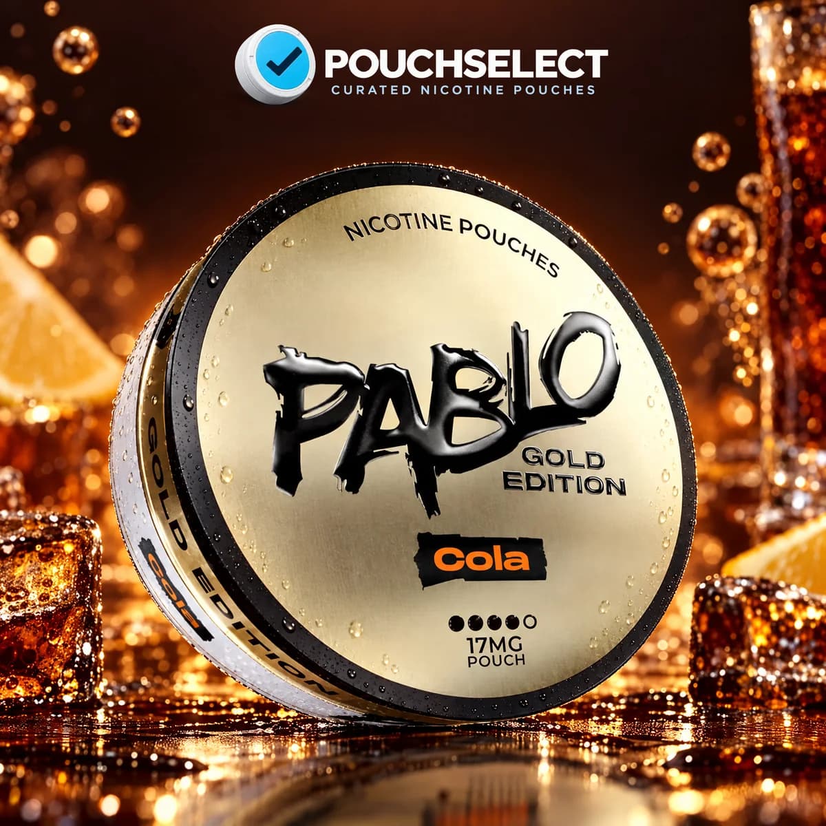 Pablo Cola Gold Edition can