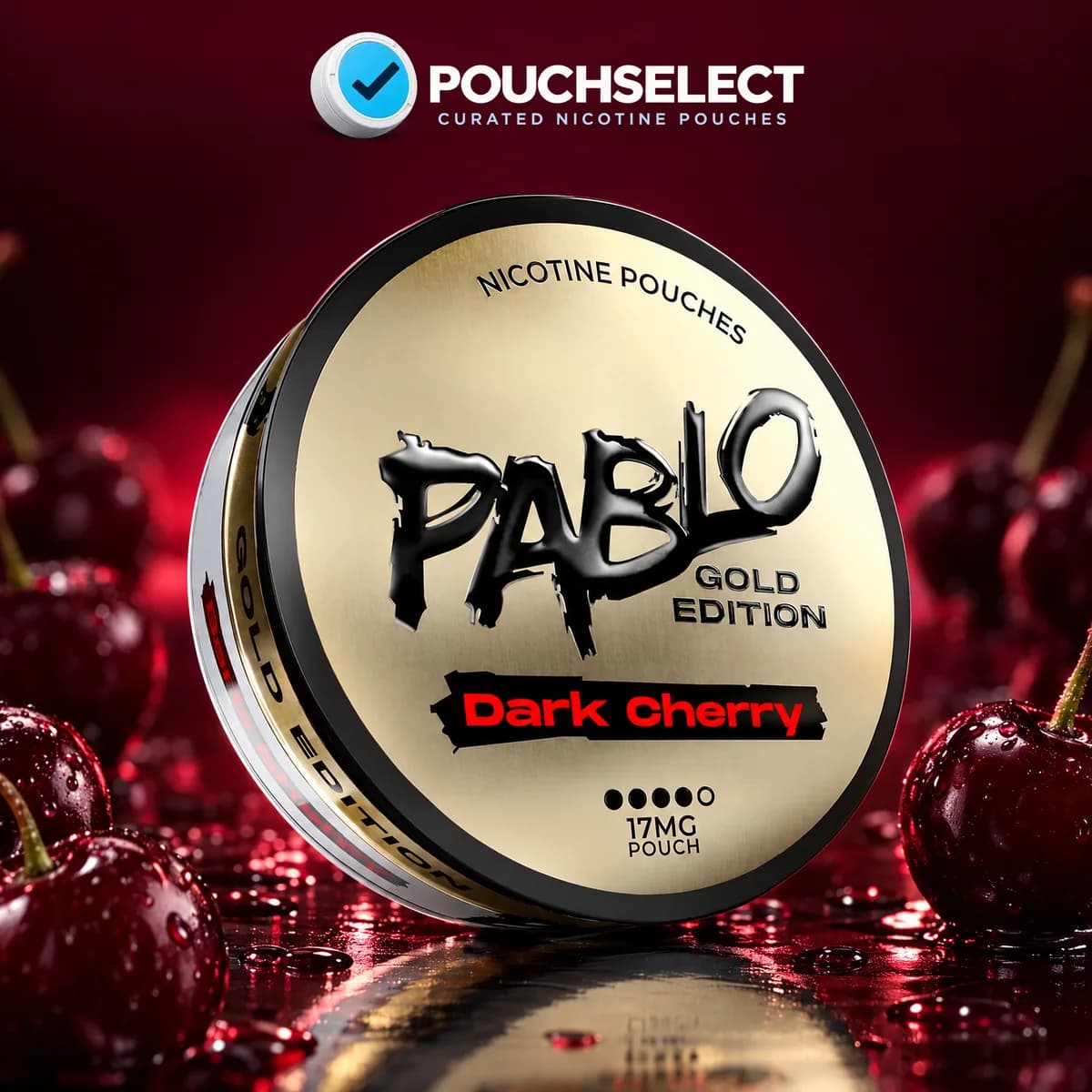 Pablo Dark Cherry Gold Edition can