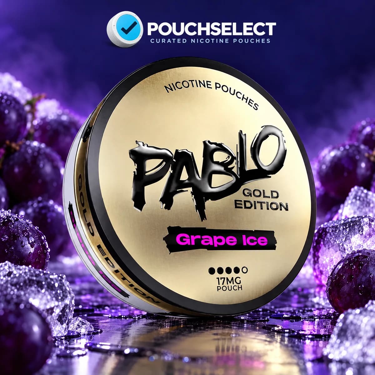 Pablo Grape Ice Gold Edition can
