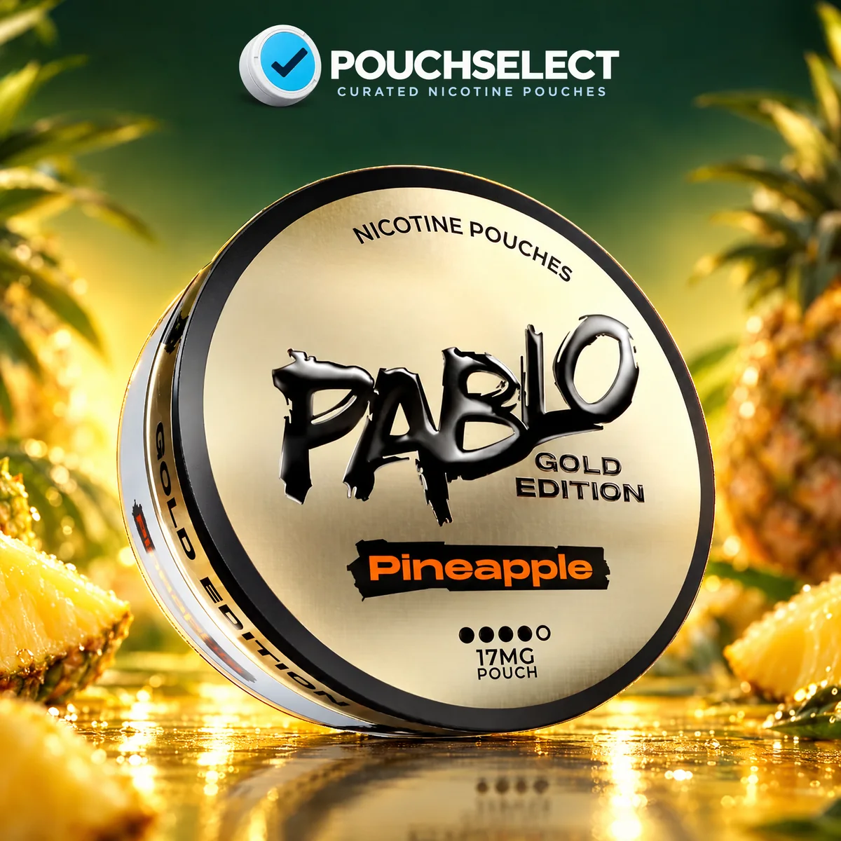 Pablo Pineapple Gold Edition can