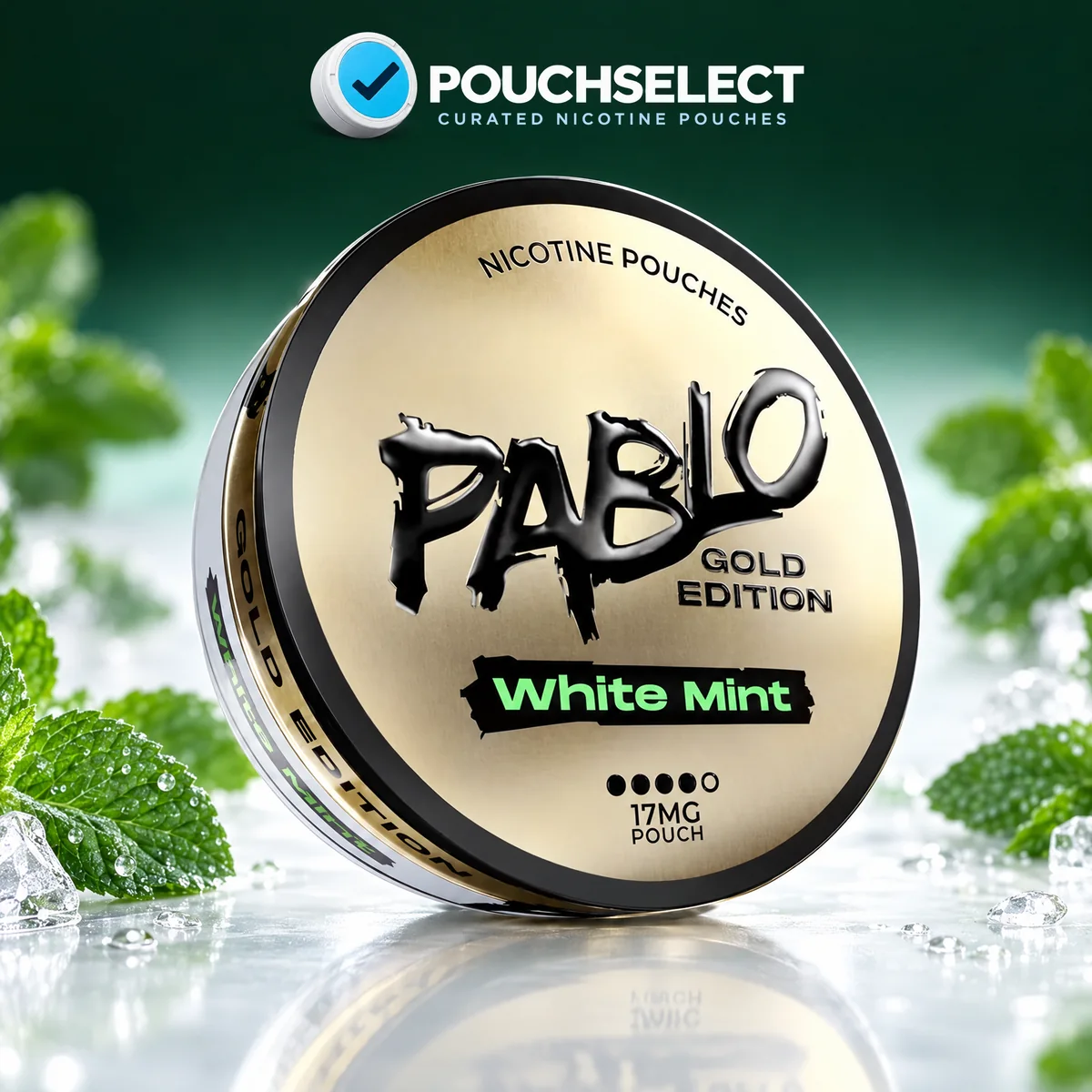 Pablo White Mint Gold Edition can