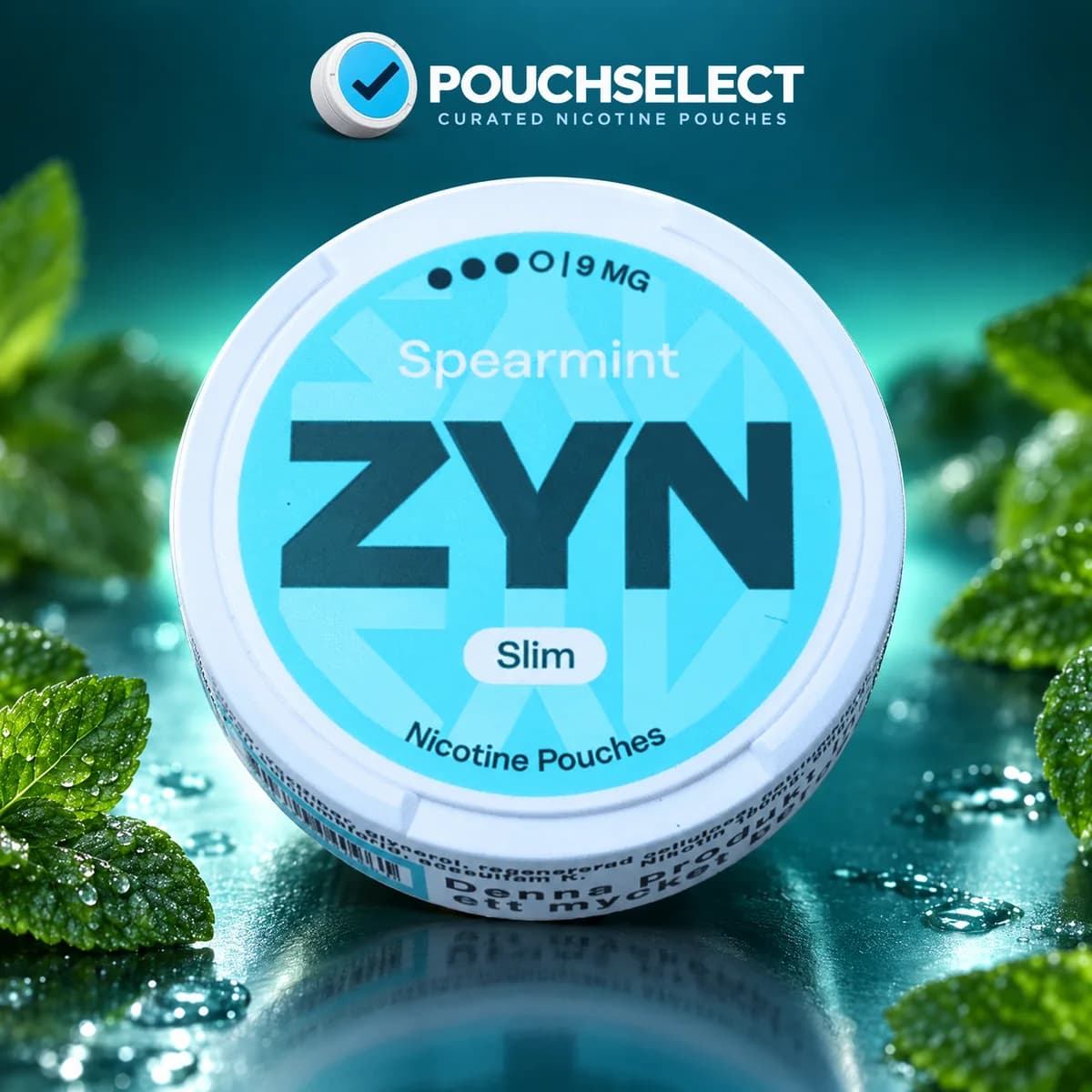 ZYN Spearmint Slim can