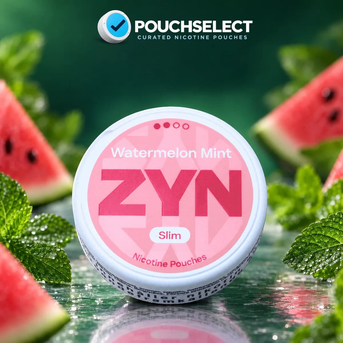 ZYN Watermelon Mint Slim can